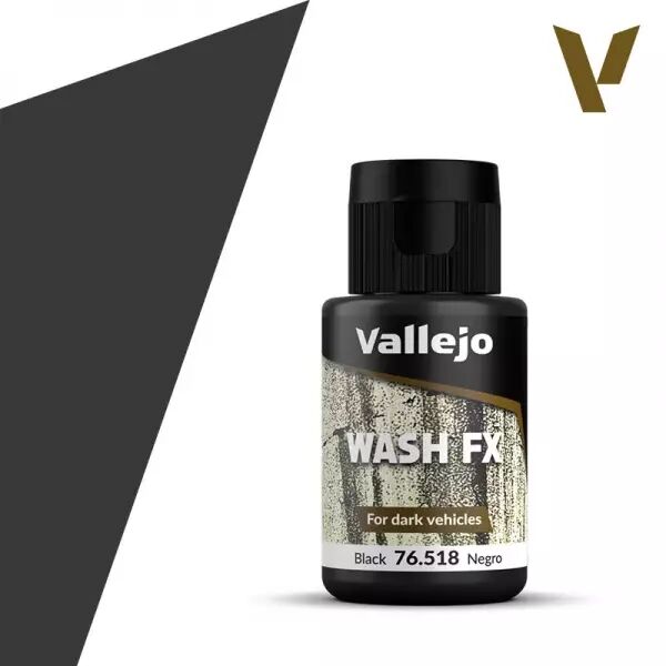 Black 76518   - Model Wash - Vallejo