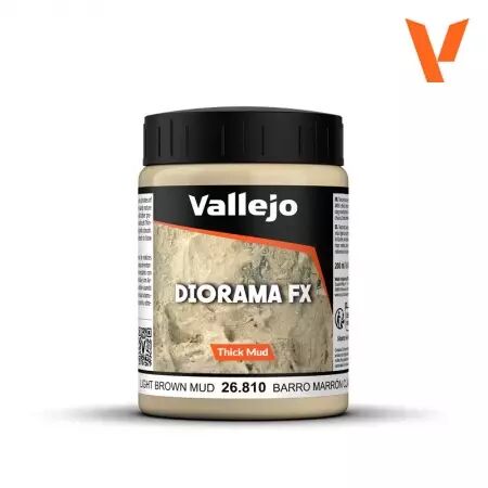 Light Brown Thick Mud  26810  - Diorama Effects - Vallejo