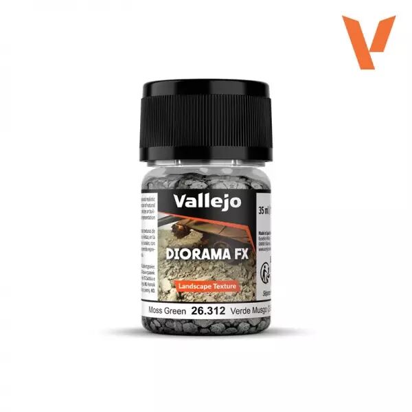 Moss Green 2-5mm 26312  - Diorama Effects - Vallejo