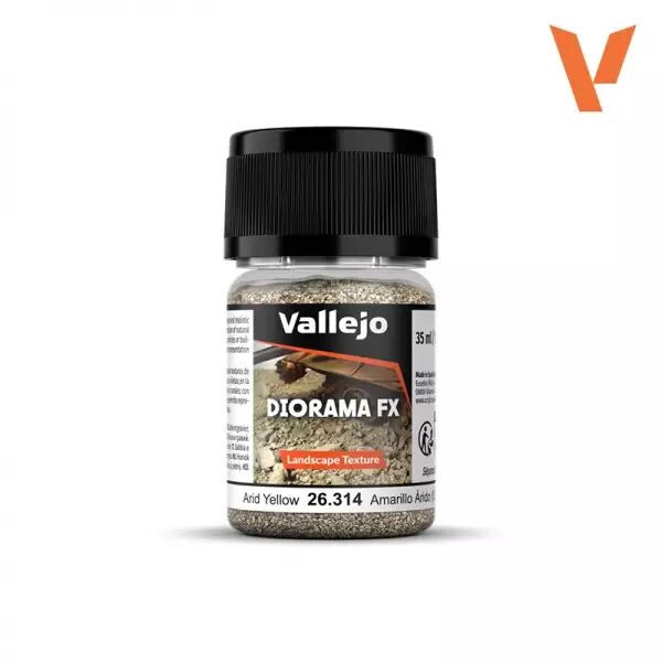 Arid Yellow 1-2 mm  26314  - Diorama Effects - Vallejo