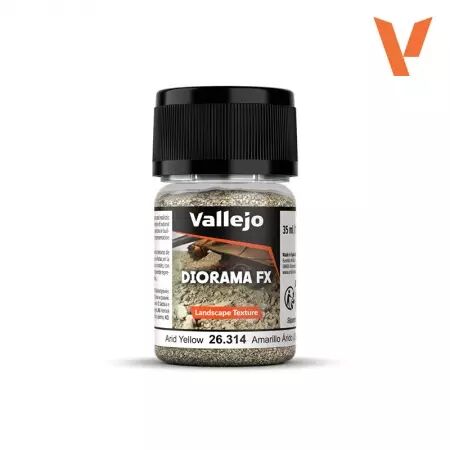 Arid Yellow 1-2 mm  26314  - Diorama Effects - Vallejo