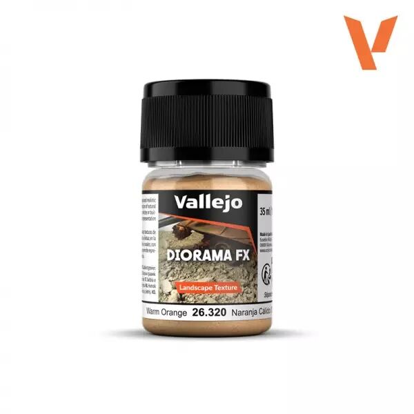 Warm  1-2 mm Orange 26320  - Diorama Effects - Vallejo
