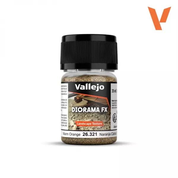 Warm Orange 2-5mm 26321  - Diorama Effects - Vallejo