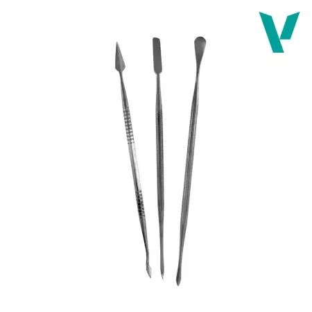 Set de 3 outils de sculpture (stainless steel carvers) - Outillage - Vallejo