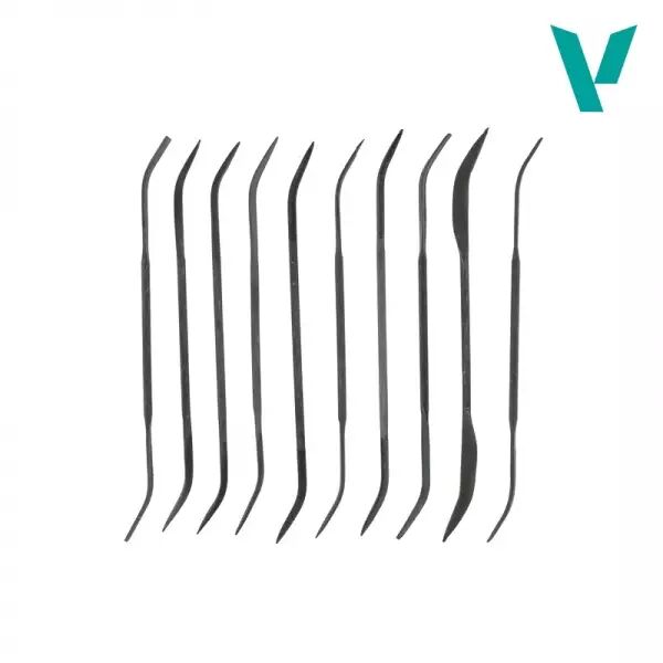 Set de 10 Limes Rifflers Budget (Budget riffler file) - Outillage - Vallejo