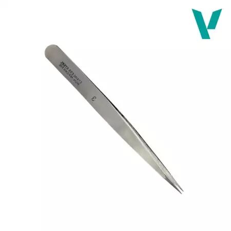 Straight fine twezers (120 mm) - Outillage - Vallejo