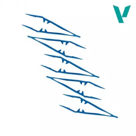 Plastic Tweezers x 5 - Outillage - Vallejo
