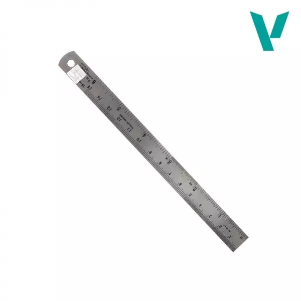 R�gle en Acier Inoxydable 150 mm - Outillage - Vallejo