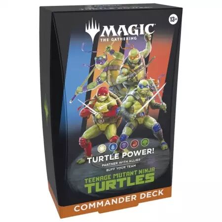 Magic the Gathering (MTG) : Teenage Mutant Ninja Turtles - Commander Deck : Turtle Power ! (EN)