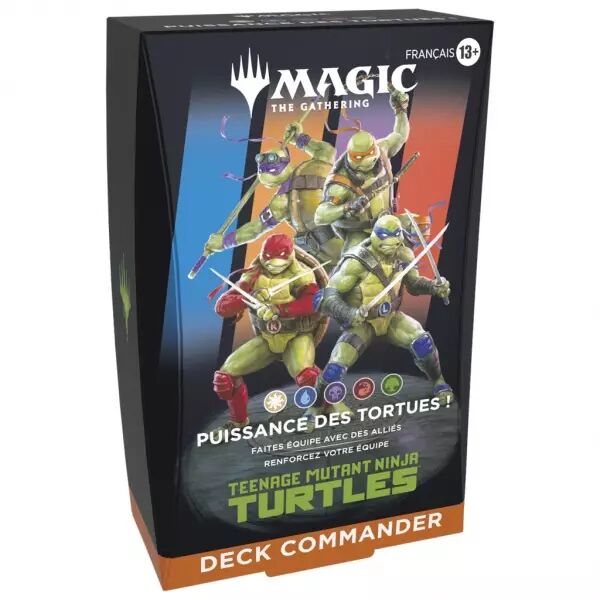 Magic the Gathering (MTG) : Teenage Mutant Ninja Turtles - Deck Commander : Puissance des Tortues ! (FR)