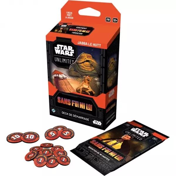 Deck de d�marrage Jabba le Hutt - Star Wars Unlimited -Sans foi ni Loi