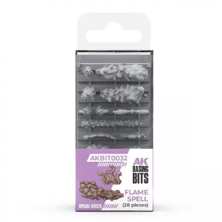 Flame Spell  - Basing Bits - Ak Interactive