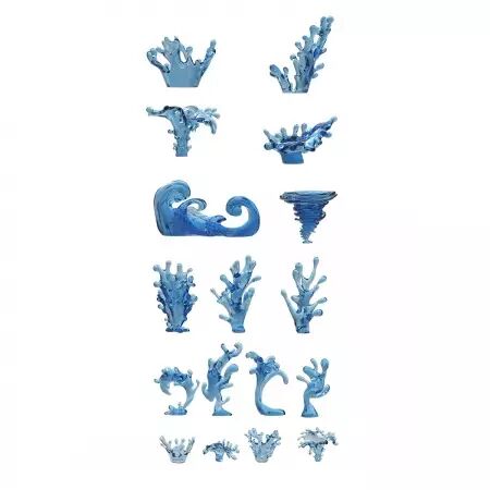 Water Fx  - Basing Bits - Ak Interactive