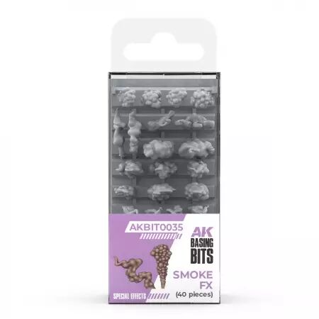 Smoke Fx  - Basing Bits - Ak Interactive