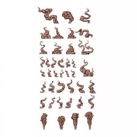 Smoke Fx  - Basing Bits - Ak Interactive