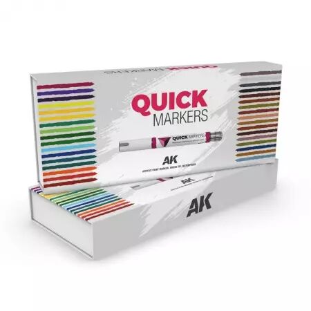 Special Box Full Range Quick Markers 34 Units - AK Interactive