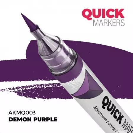 Demon Purple - Quick Marker - AK Interactive