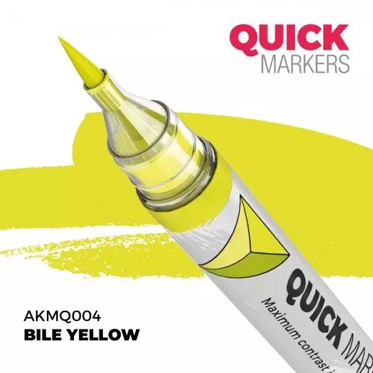 Bile Yellow - Quick Marker - AK Interactive