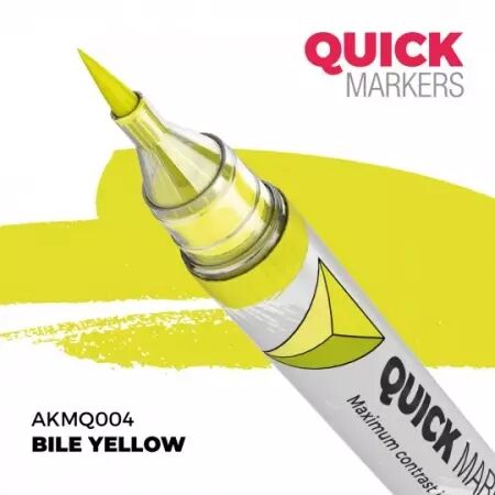Bile Yellow - Quick Marker - AK Interactive