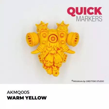 Warm Yellow - Quick Marker - AK Interactive