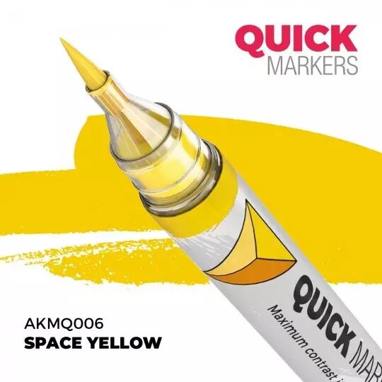 Space Yellow - Quick Marker - AK Interactive