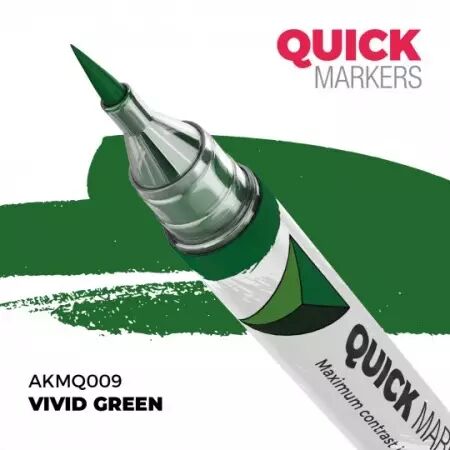 Vivid Green - Quick Marker - AK Interactive