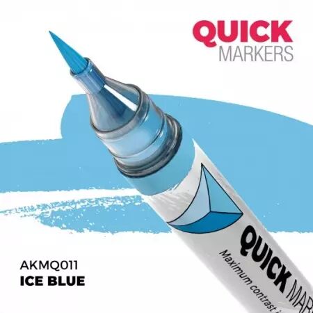 Ice Blue - Quick Marker - AK Interactive