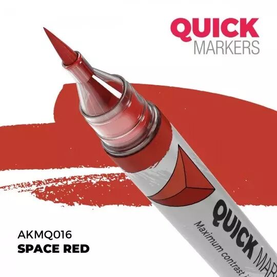 Space Red - Quick Marker - AK Interactive