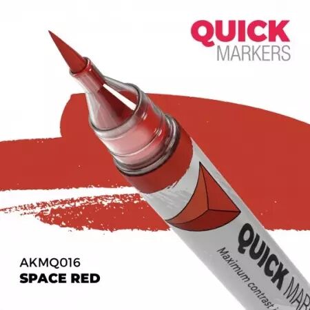 Space Red - Quick Marker - AK Interactive