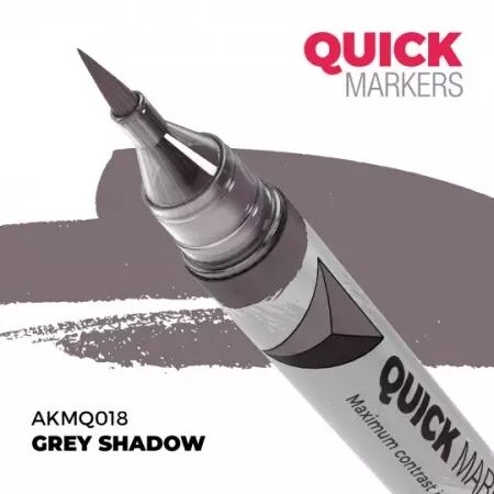 Grey Shadow - Quick Marker - AK Interactive