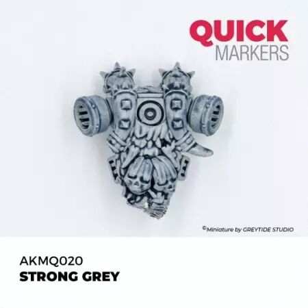 Strong Grey - Quick Marker - AK Interactive