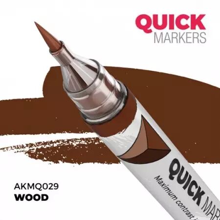 Wood - Quick Marker - AK Interactive