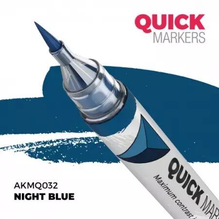 Night Blue - Quick Marker - AK Interactive