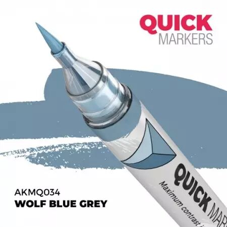 Wolf Blue Grey - Quick Marker - AK Interactive