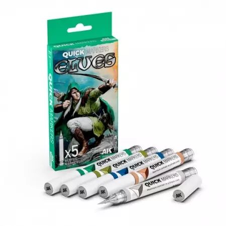 Elves Quick Markers Set - AK Interactive
