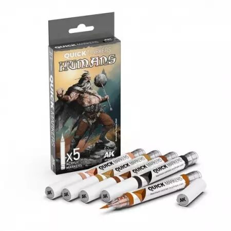Humans Quick Markers Set - AK Interactive