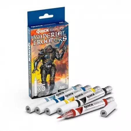 Imperial Troopers Quick Markers Set - AK Interactive