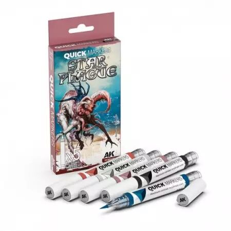 Star Plague Quick Markers Set - AK Interactive