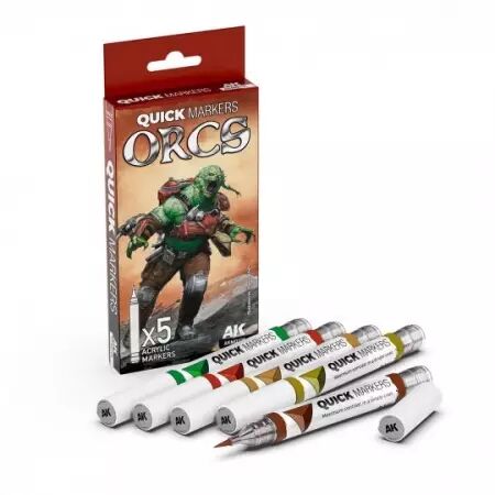 Orcs Quick Markers Set - AK Interactive