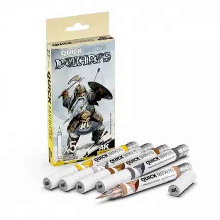 Dwarfs Quick Markers Set - AK Interactive