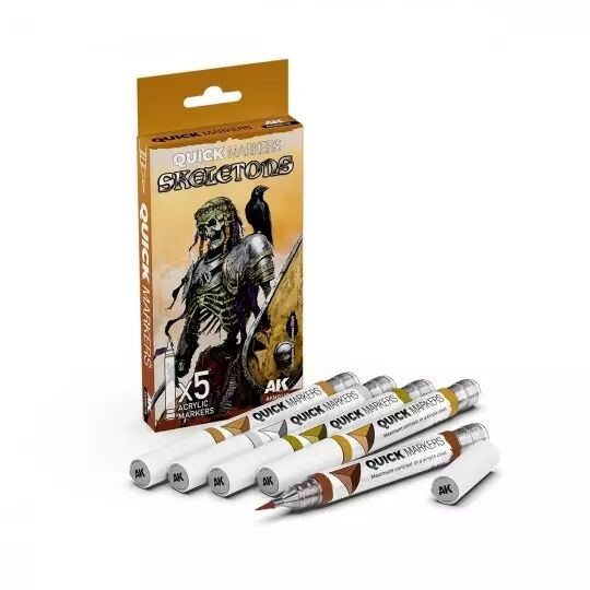 Skeletons Quick Markers Set - AK Interactive