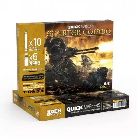 Starter Combo Quick Markers + 3Gen Set  - AK Interactive