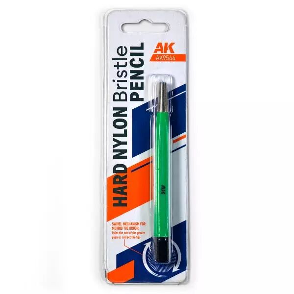 Nylon Hard Bristle Pencil - Outillage - AK Interactive