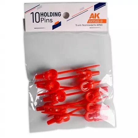 Holding Pins For Ak9565 Handle Support (10 Units) - Outillage - AK Interactive
