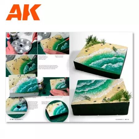FAQ Dioramas 1.2 Extension Water Ice And Snow - English - Livre - AK Interactive