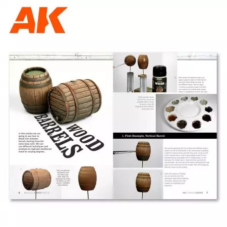 Realistic Wood Effects (Ak Learning Series N&ordm;1) English - Livre - AK Interactive