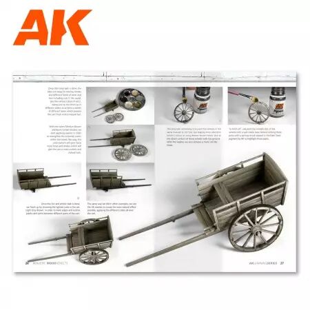 Realistic Wood Effects (Ak Learning Series N&ordm;1) English - Livre - AK Interactive