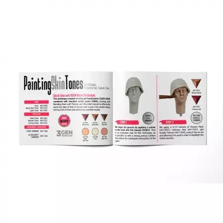 Painting Skin Tones by Calvin Tan - Signature Set - AK Interactive