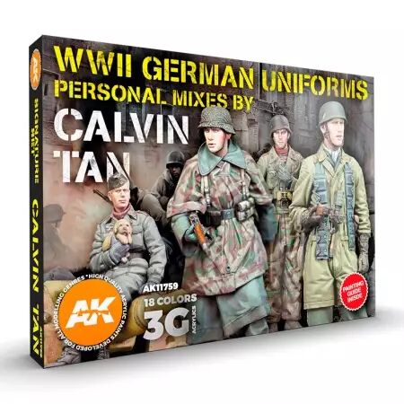 WW2 German Uniforms - Signature Set By Calvin Tan - Signature Set - AK Interactive