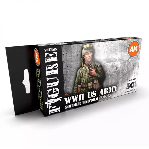 WW2 US Uniforms 3G - 3rd Gen Set - AK Interactive